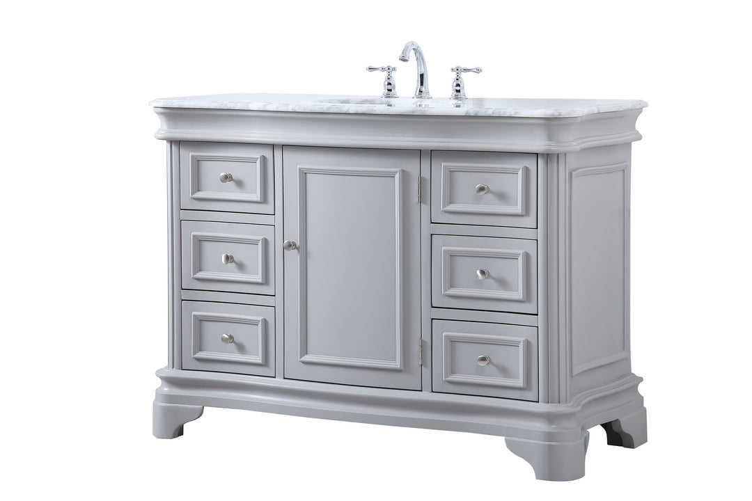 Elegant Lighting VF52048GR Kameron Bathroom Vanity Set Plumbing Gray