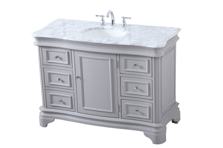 Elegant Lighting VF52048GR Kameron Bathroom Vanity Set Plumbing Gray