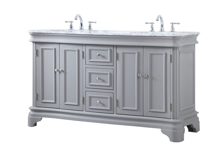 Elegant Lighting VF52060DGR Kameron Bathroom Vanity Set Plumbing Gray