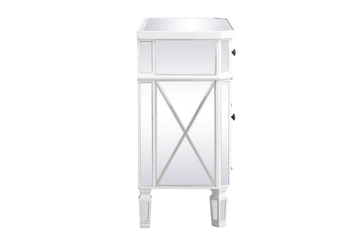 Elegant Lighting MF6-1002AW Modern Contempo Furniture Antique White