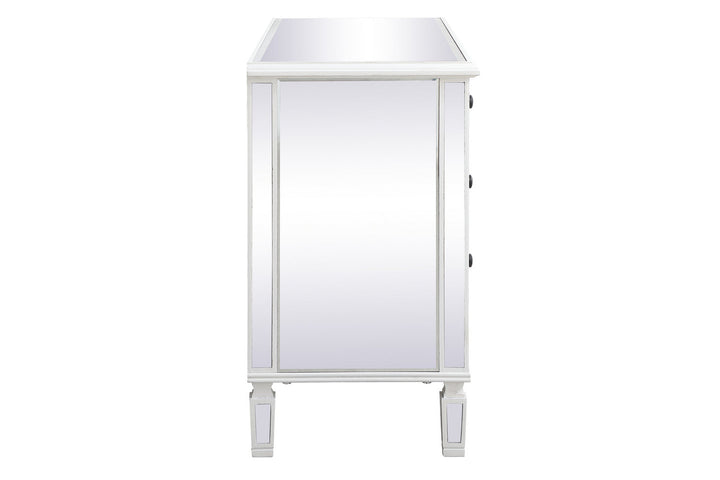 Elegant Lighting MF6-1017AW Modern Contempo Furniture Antique White