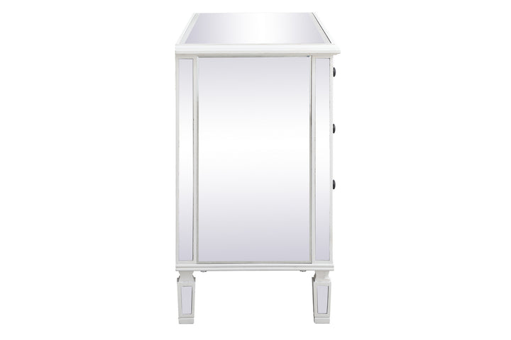 Elegant Lighting MF6-1017AW Modern Contempo Furniture Antique White