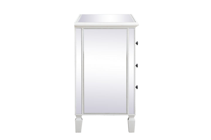 Elegant Lighting MF6-1019AW Contempo Chest Furniture White