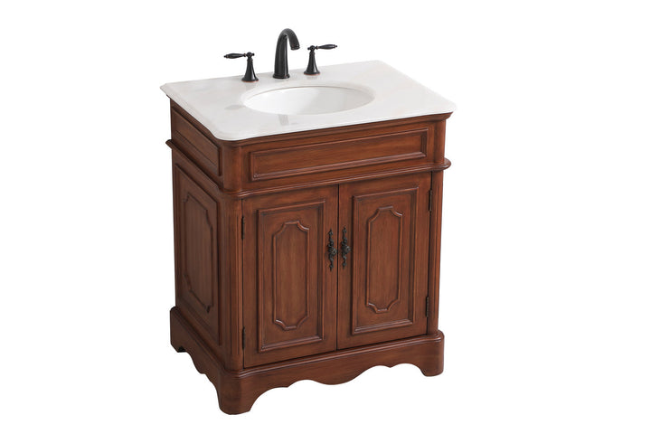 Elegant Lighting VF30430TK Francis Bathroom Vanity Set Plumbing Bronze / Dark