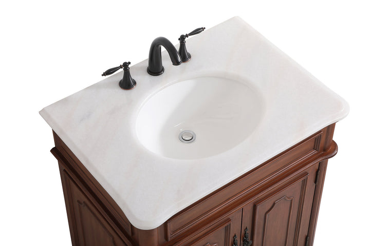 Elegant Lighting VF30430TK Francis Bathroom Vanity Set Plumbing Bronze / Dark