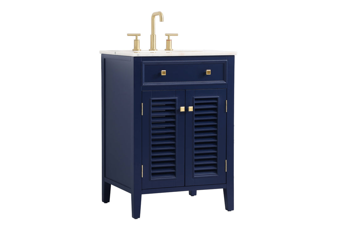 Elegant Lighting VF10424BL Cape Cod Bathroom Vanity Set Plumbing Bronze / Dark