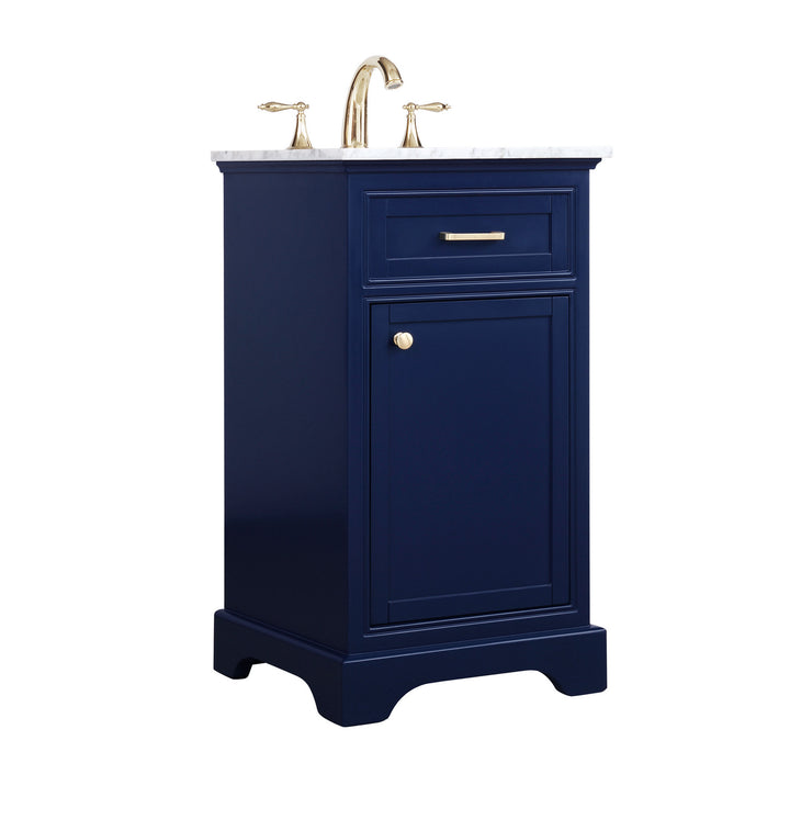 Elegant Lighting VF15019BL  Americana Plumbing Blue