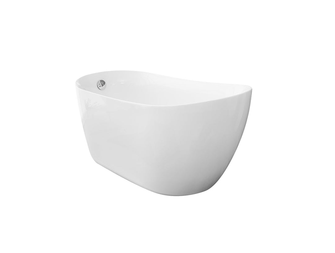 Elegant Lighting BT10854GW  Chantal Plumbing Glossy White