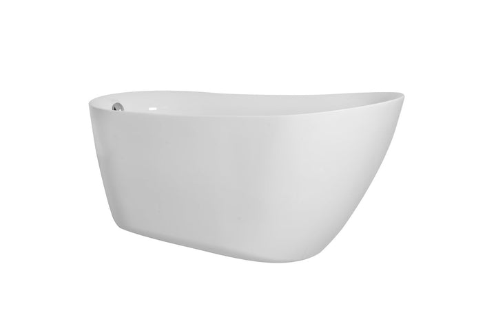 Elegant Lighting BT10854GW  Chantal Plumbing Glossy White