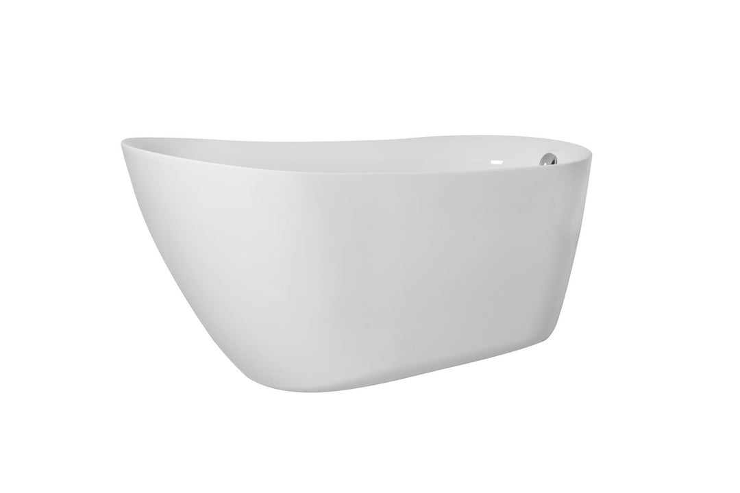 Elegant Lighting BT10859GW  Chantal Plumbing Glossy White