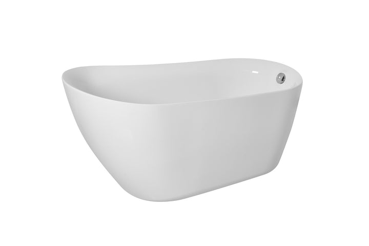 Elegant Lighting BT10859GW  Chantal Plumbing Glossy White