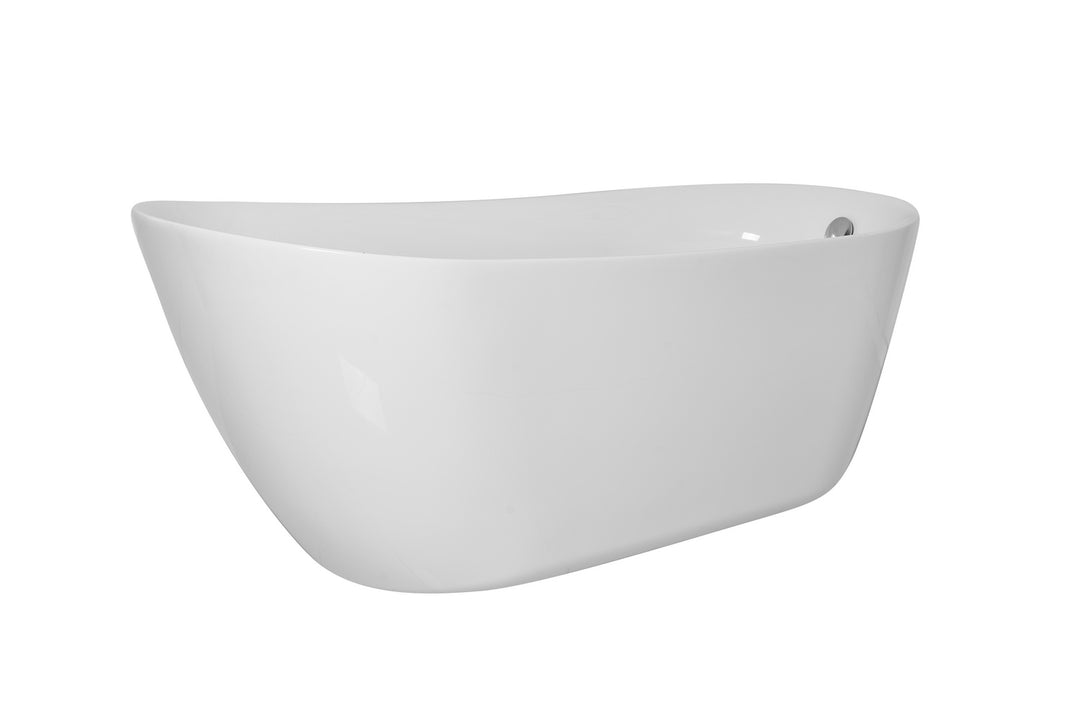 Elegant Lighting BT10867GW  Chantal Plumbing Glossy White