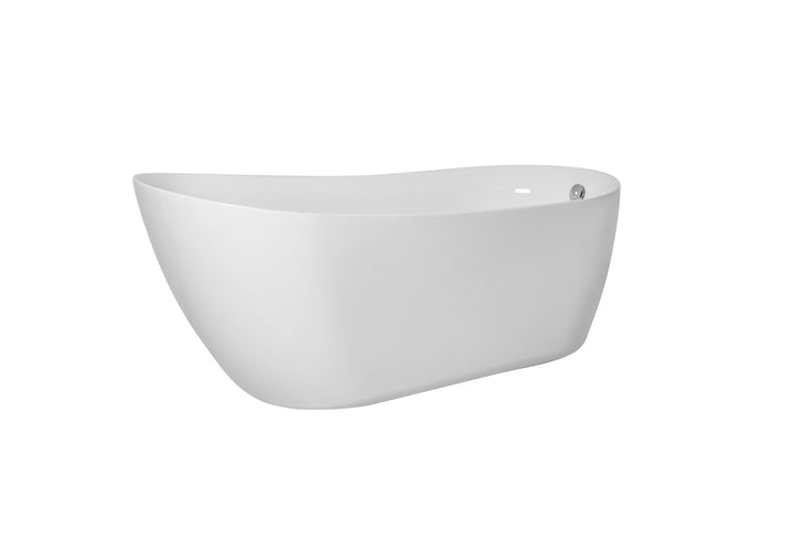 Elegant Lighting BT10870GW  Chantal Plumbing Glossy White