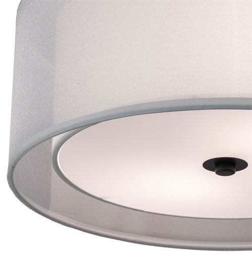 Meyda Tiffany Cilindro 219587 Ceiling Light - Oil Rubbed Bronze