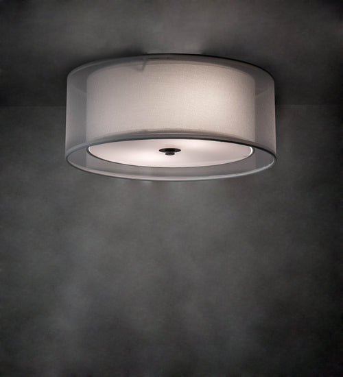 Meyda Tiffany Cilindro 219587 Ceiling Light - Oil Rubbed Bronze