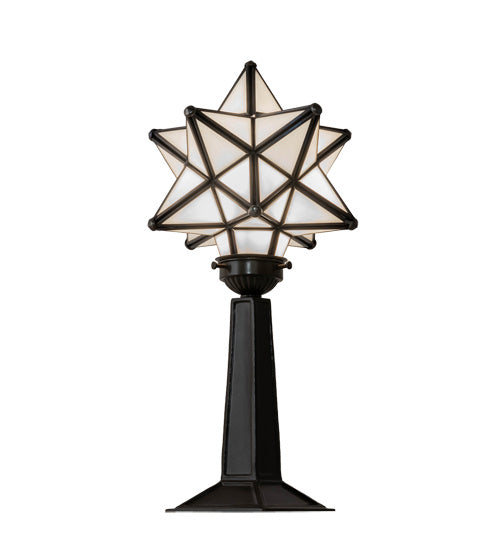 Meyda Tiffany Lighting 235265 Moravian Star One Light Accent Lamp Lamp Bronze / Dark