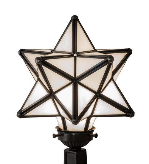 Meyda Tiffany Lighting 235265 Moravian Star One Light Accent Lamp Lamp Bronze / Dark