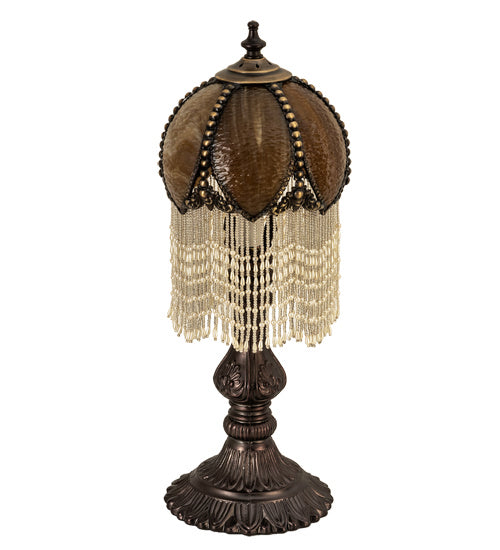 Meyda Tiffany Lighting 236387 Alicia One Light Table Lamp Lamp Bronze / Dark