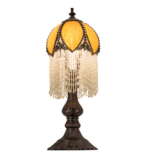Meyda Tiffany Lighting 236387 Alicia One Light Table Lamp Lamp Bronze / Dark