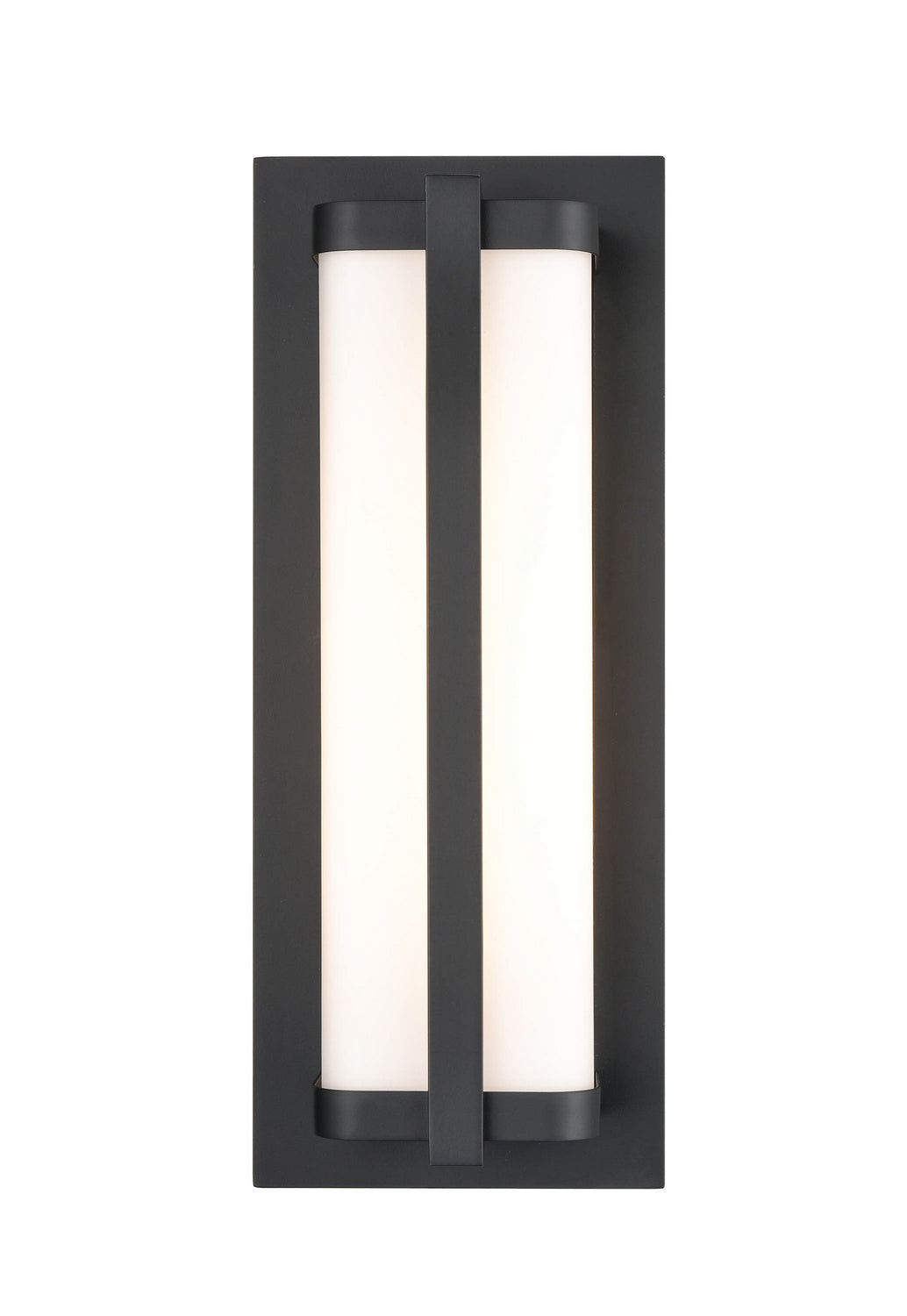 Millennium Lighting 8091-PBK Amster Led Outdoor Wall Mount Outdoor Black