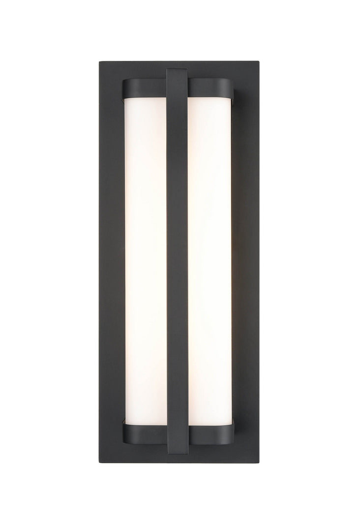 Millennium Lighting 8091-PBK Amster Led Outdoor Wall Mount Outdoor Black