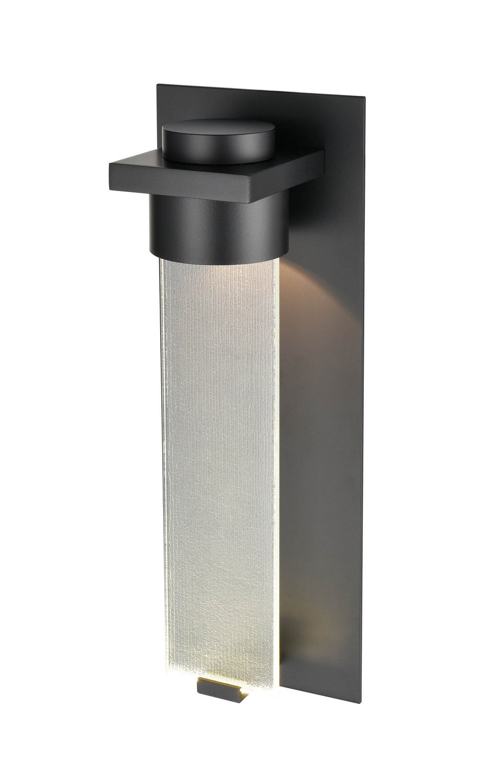 Millennium Lighting 8081-PBK Amster Led Outdoor Wall Mount Outdoor Black