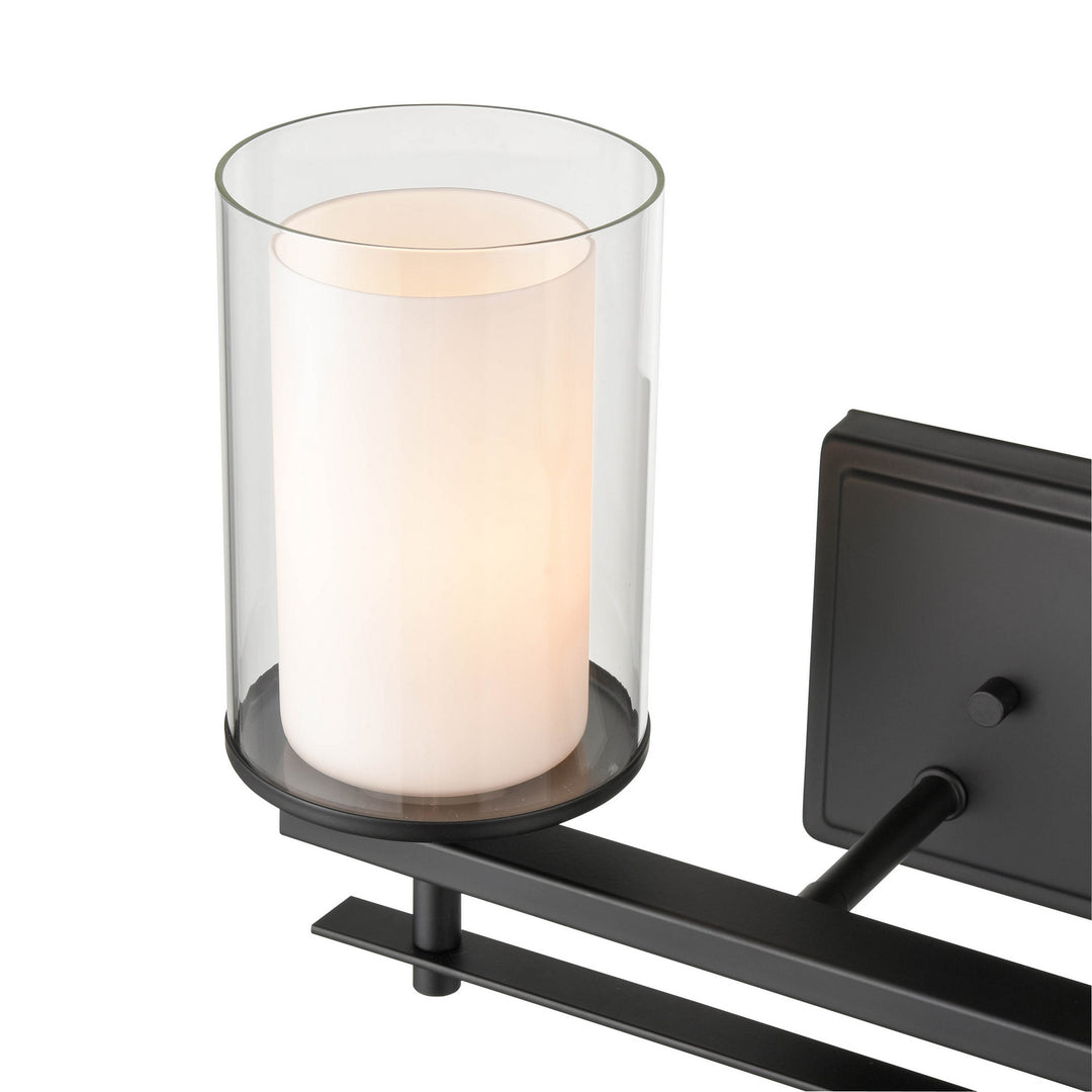 Millennium Huderson 5502-MB Bath Vanity Light 16 in. wide - Matte Black