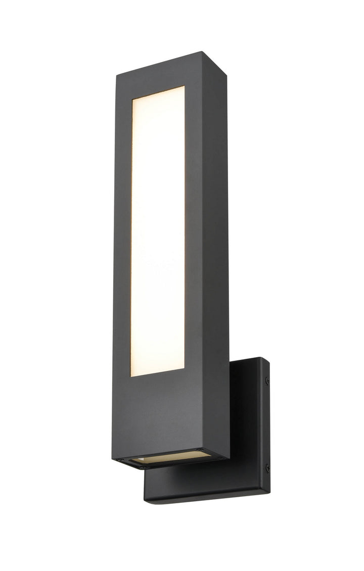Millennium Lighting 8071-PBK Amster Led Outdoor Wall Mount Outdoor Black