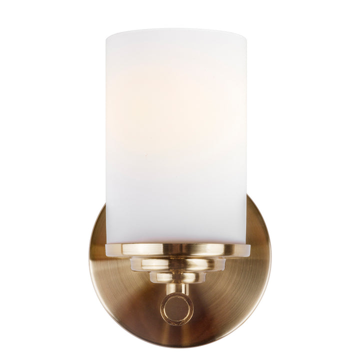 Forte Ames 5105-01-12 Wall Light - Soft Gold