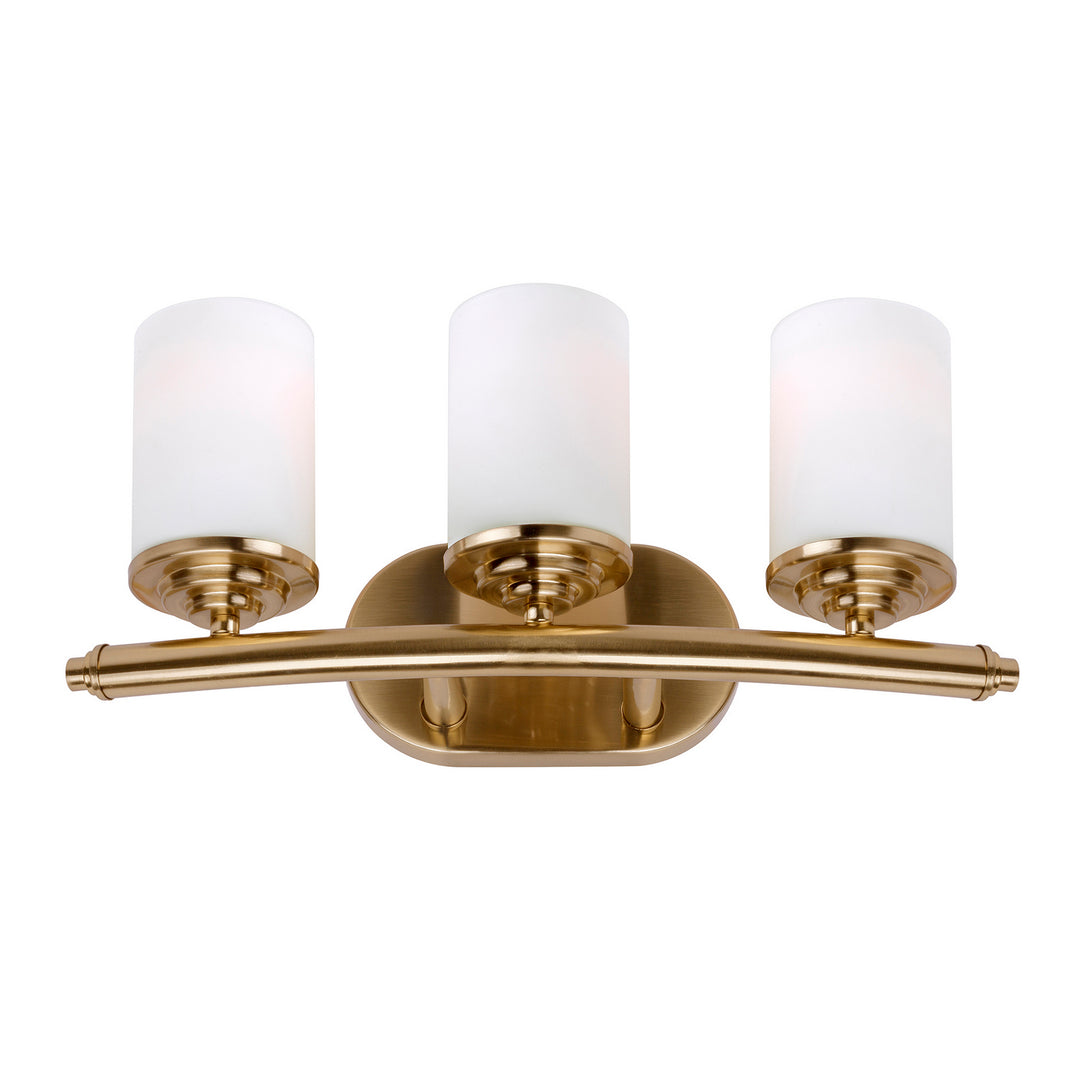 Forte Ames 5105-03-12 Bath Vanity Light 18 in. wide - Soft Gold