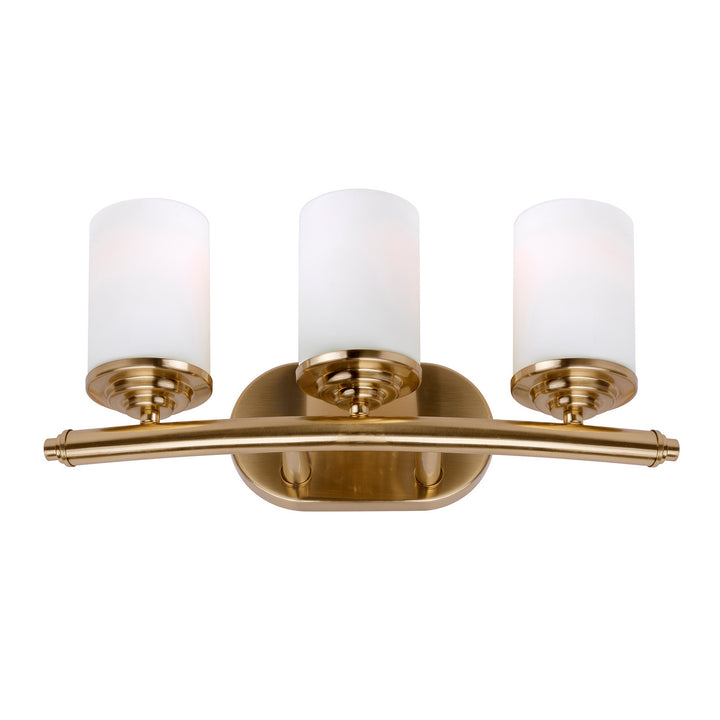 Forte Ames 5105-03-12 Bath Vanity Light 18 in. wide - Soft Gold