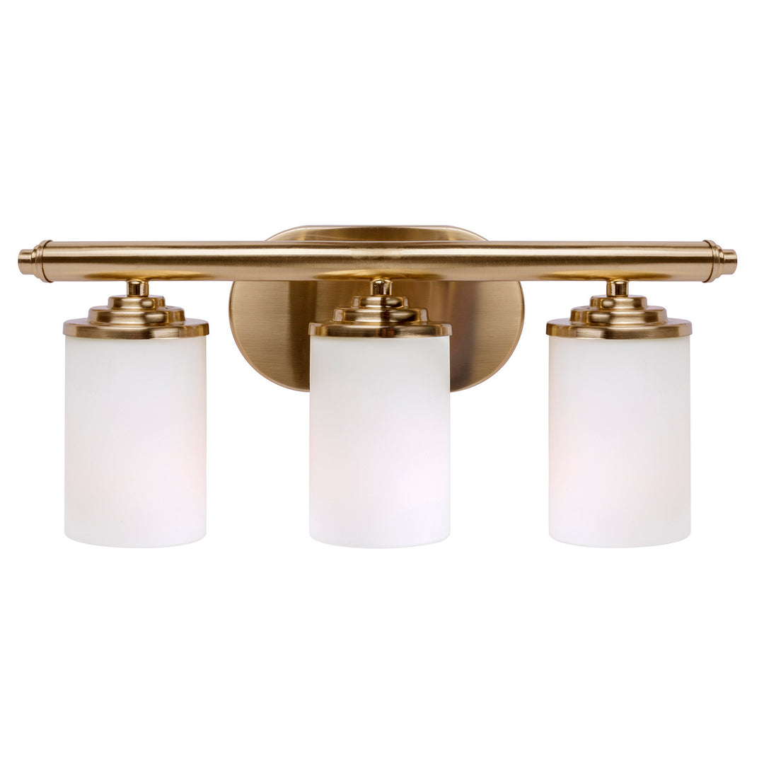 Forte Ames 5105-03-12 Bath Vanity Light 18 in. wide - Soft Gold