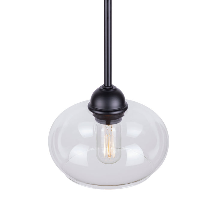 Forte Cameron 2732-01-04 Pendant Light - Black
