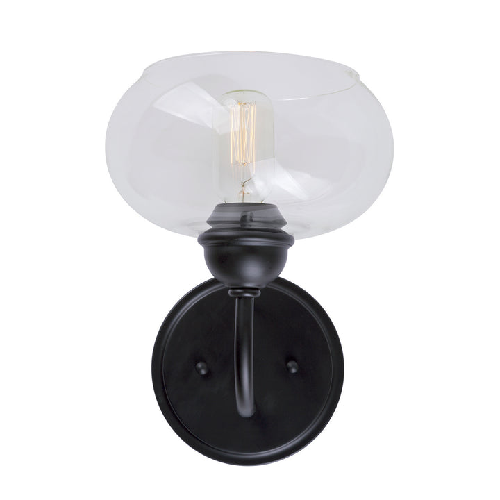 Forte Cameron 5732-01-04 Wall Light - Black