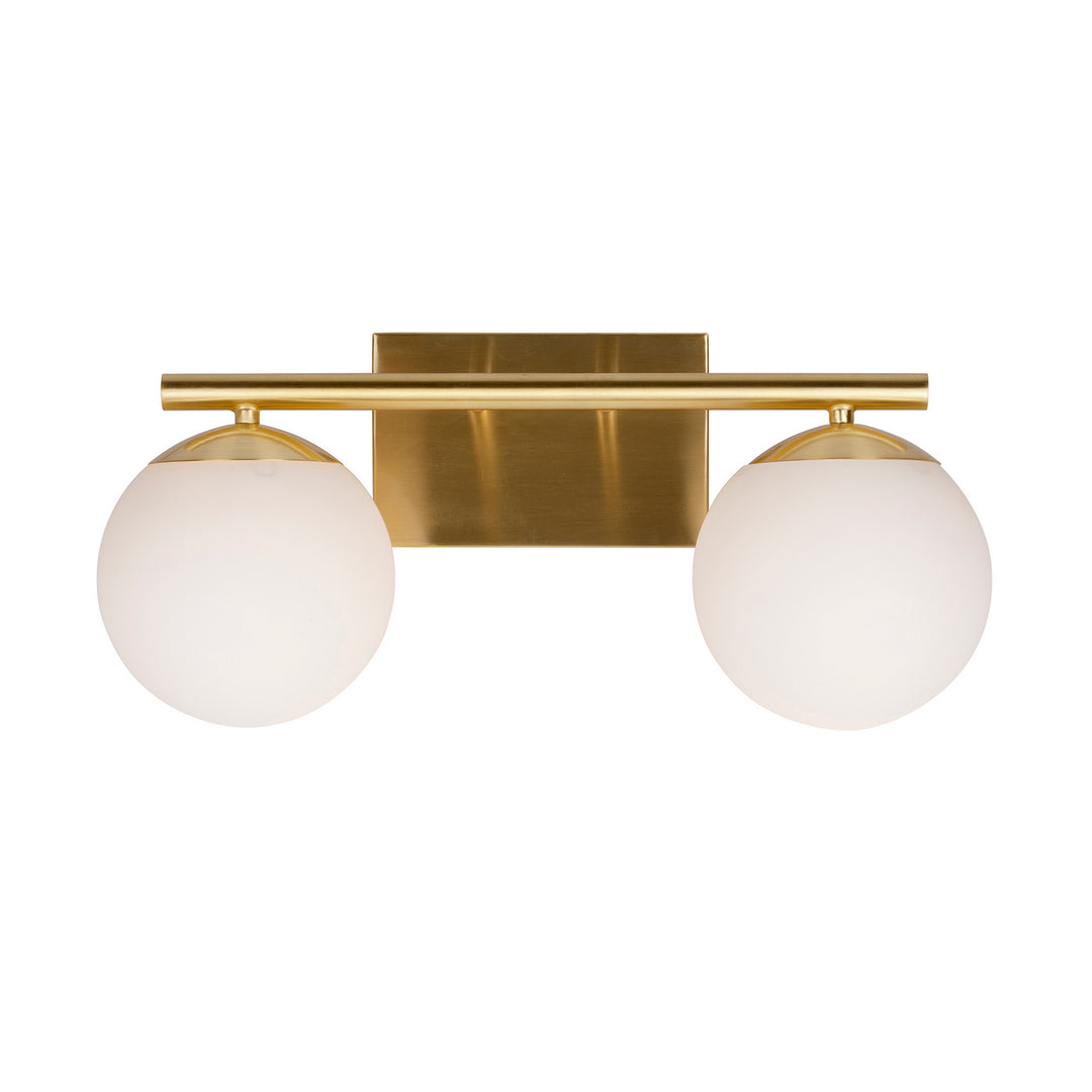 Forte Farrell 5745-02-12 Bath Vanity Light 18 in. wide - Soft Gold