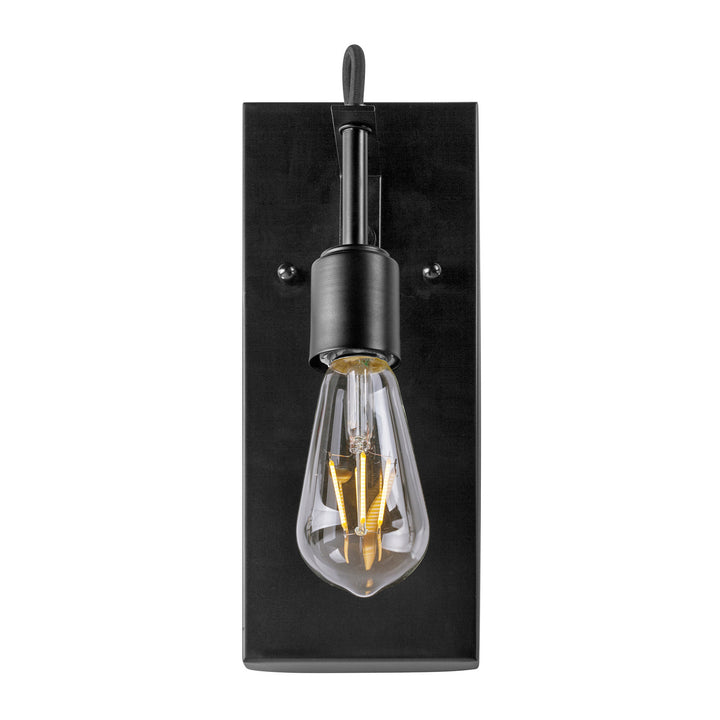 Forte Fergie 7113-01-04 Wall Light - Black