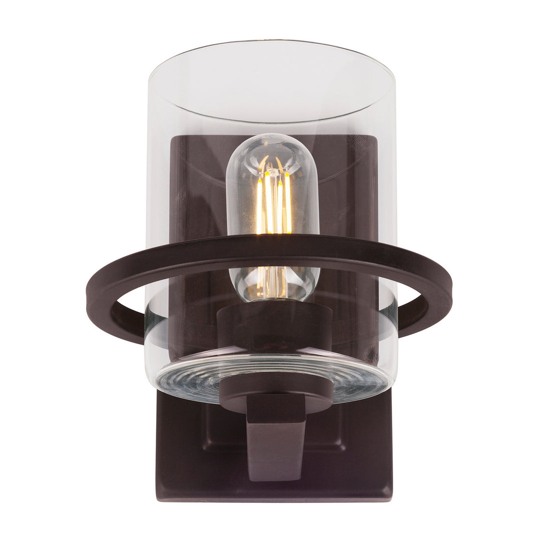 Forte Halo 2404-01-04 Wall Light - Black