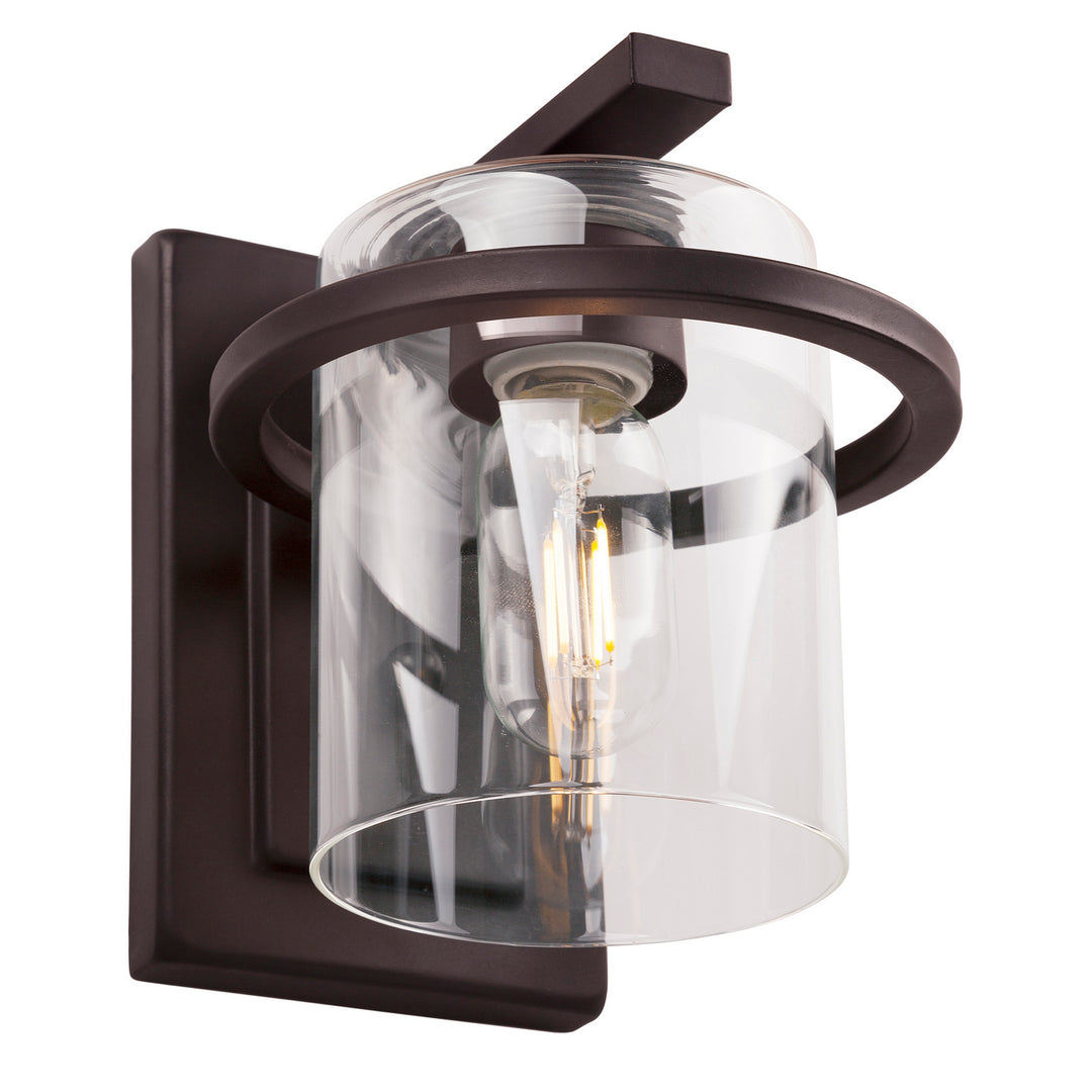 Forte Halo 2404-01-04 Wall Light - Black