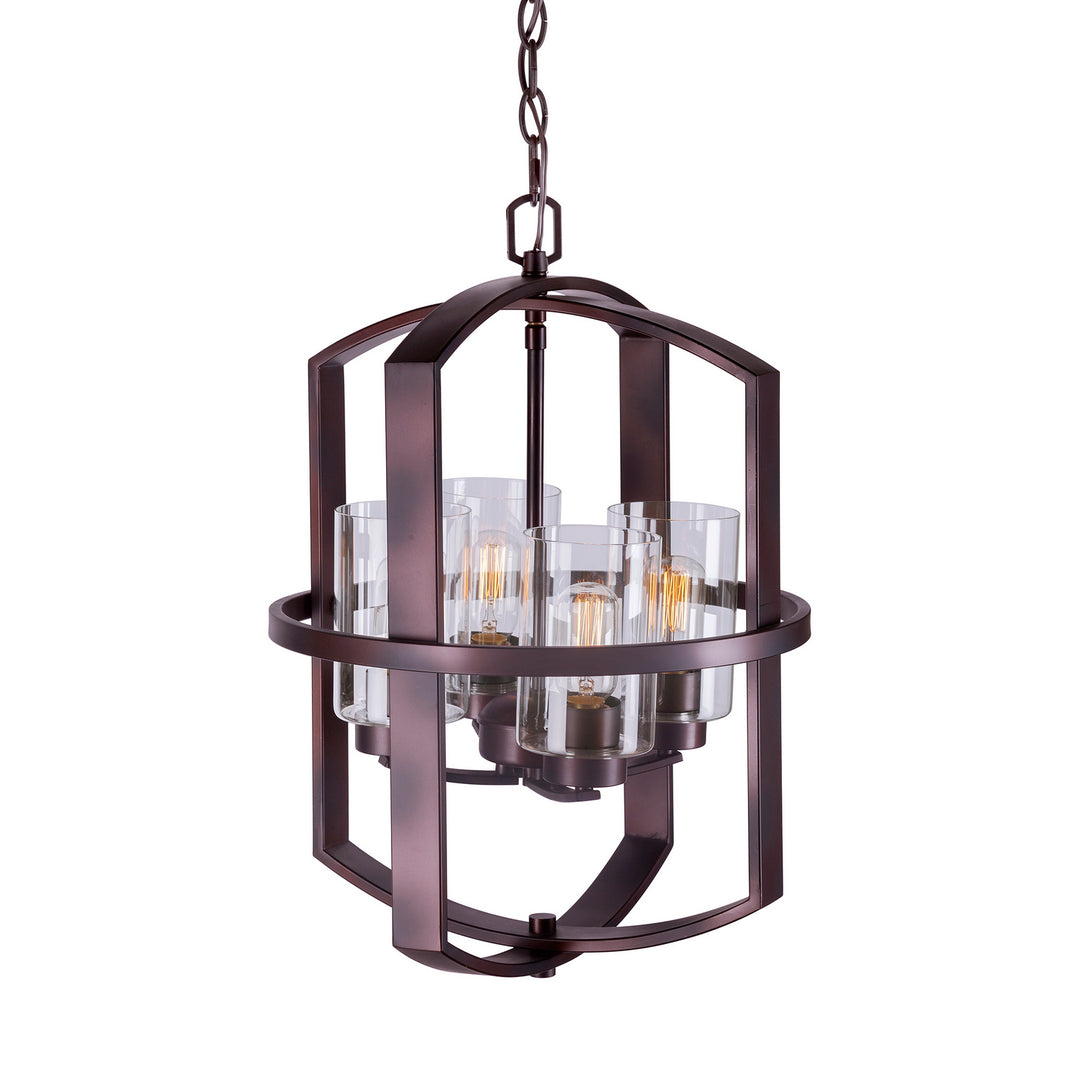Forte Hyde 2718-04-32 Chandelier Light - Antique Bronze