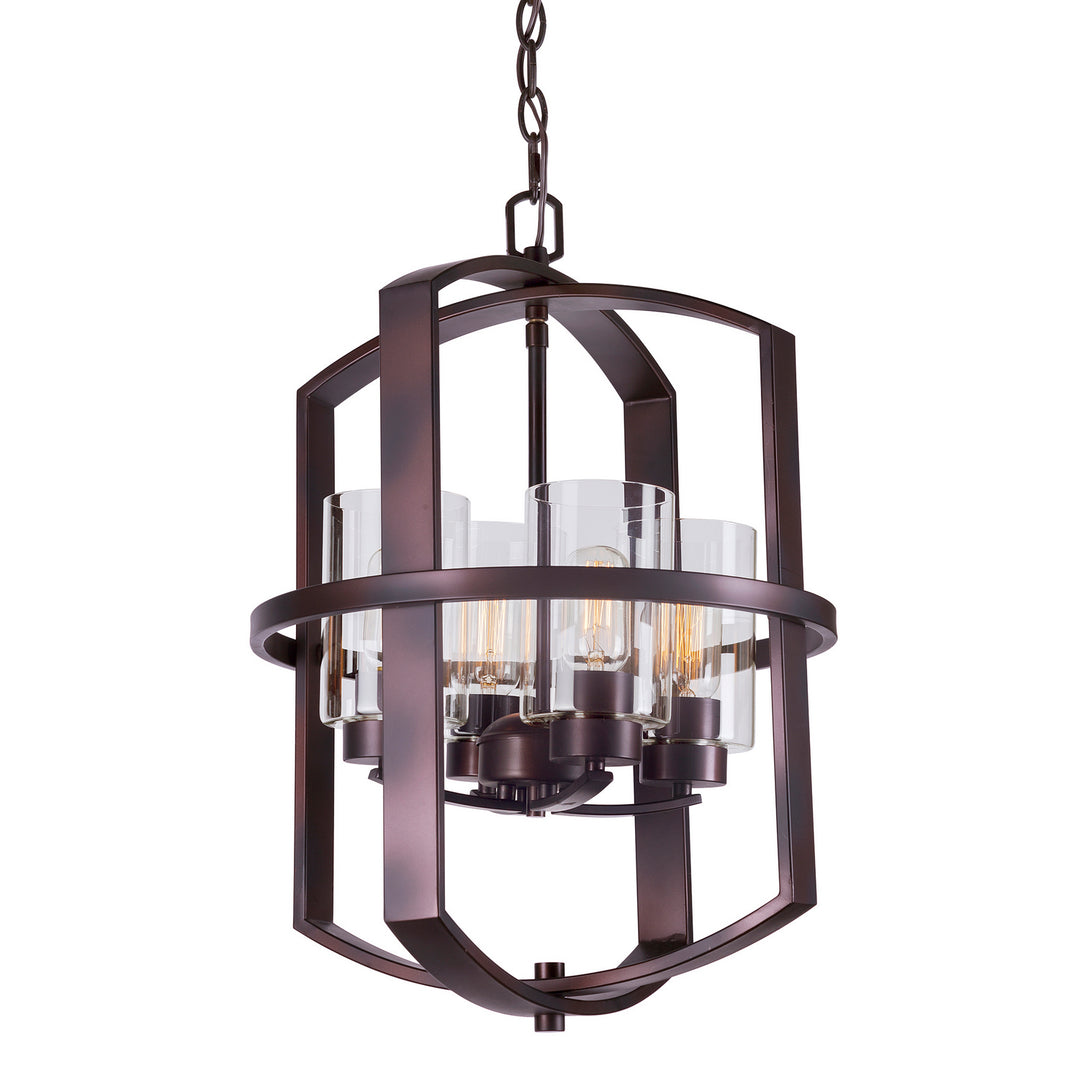 Forte Hyde 2718-04-32 Chandelier Light - Antique Bronze