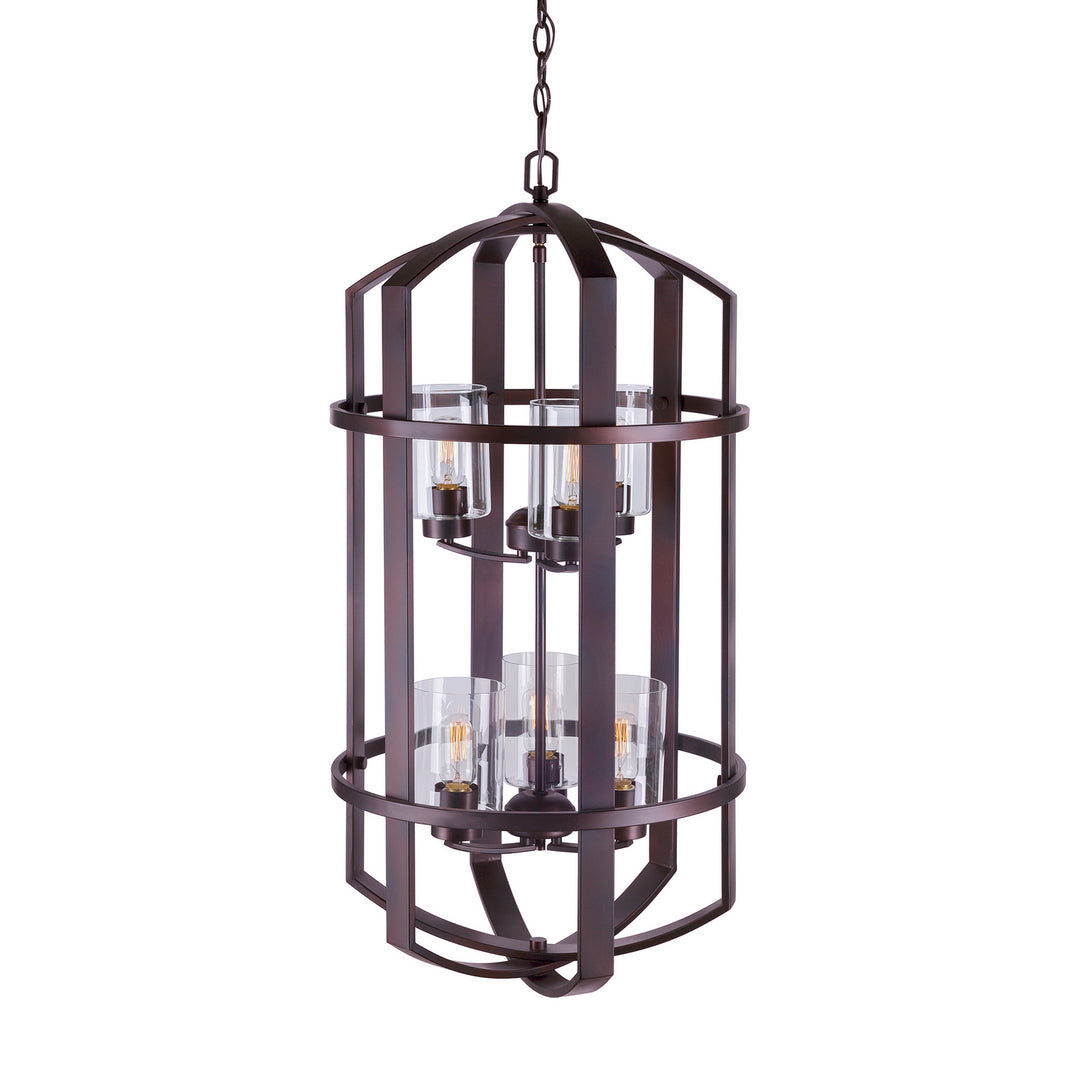 Forte Hyde 2719-06-32 Pendant Light - Antique Bronze