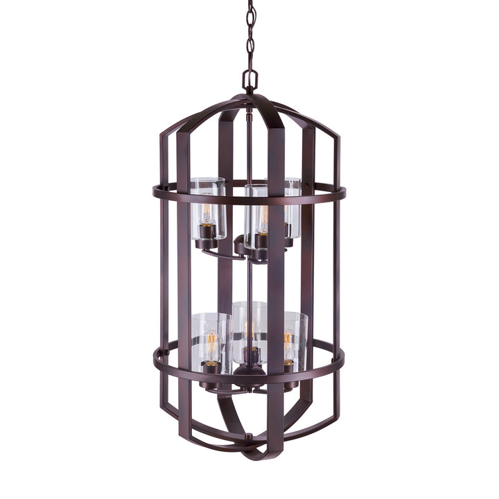 Forte Hyde 2719-06-32 Pendant Light - Antique Bronze