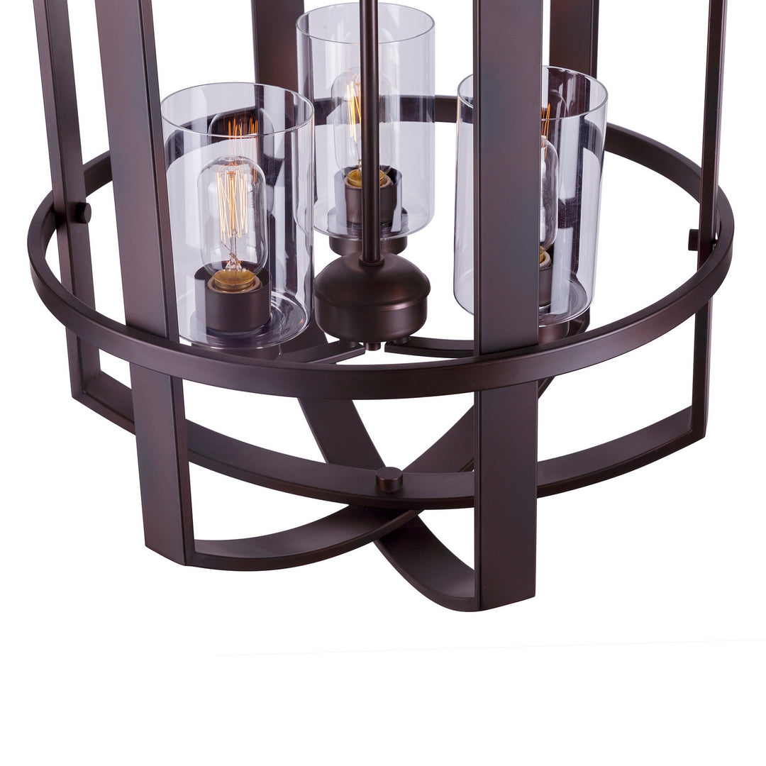 Forte Hyde 2719-06-32 Pendant Light - Antique Bronze