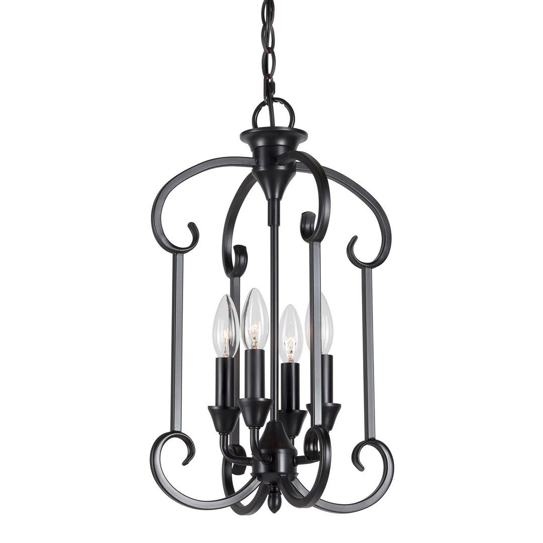Forte Ione 7000-04-04 Pendant Light - Black