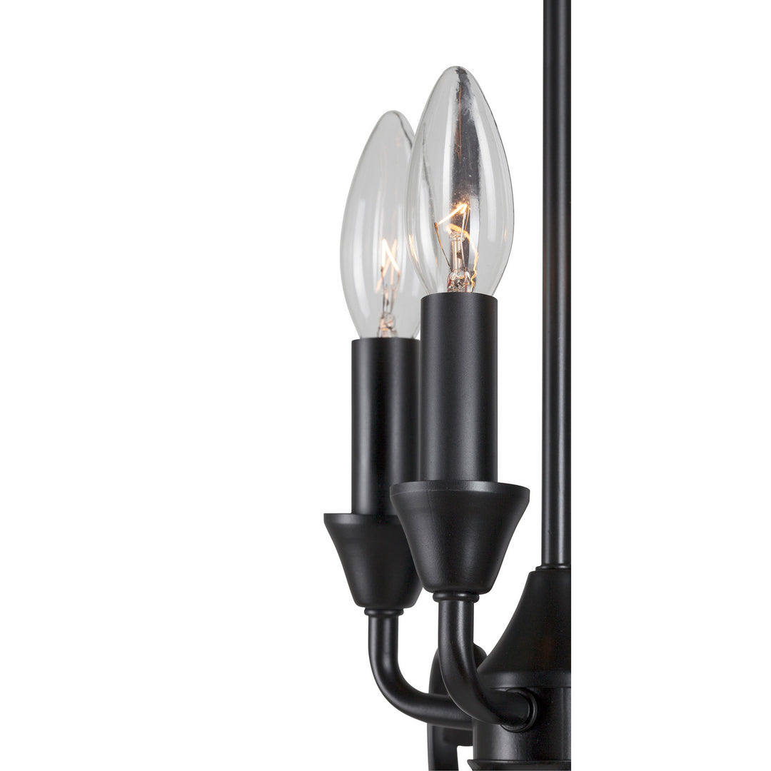 Forte Ione 7000-04-04 Pendant Light - Black