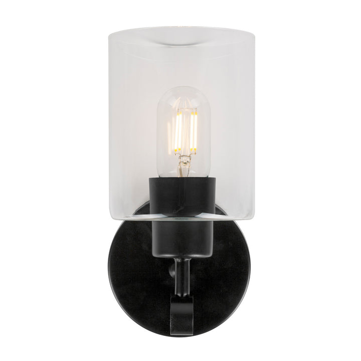 Forte Jayden 5614-01-04 Wall Light - Black