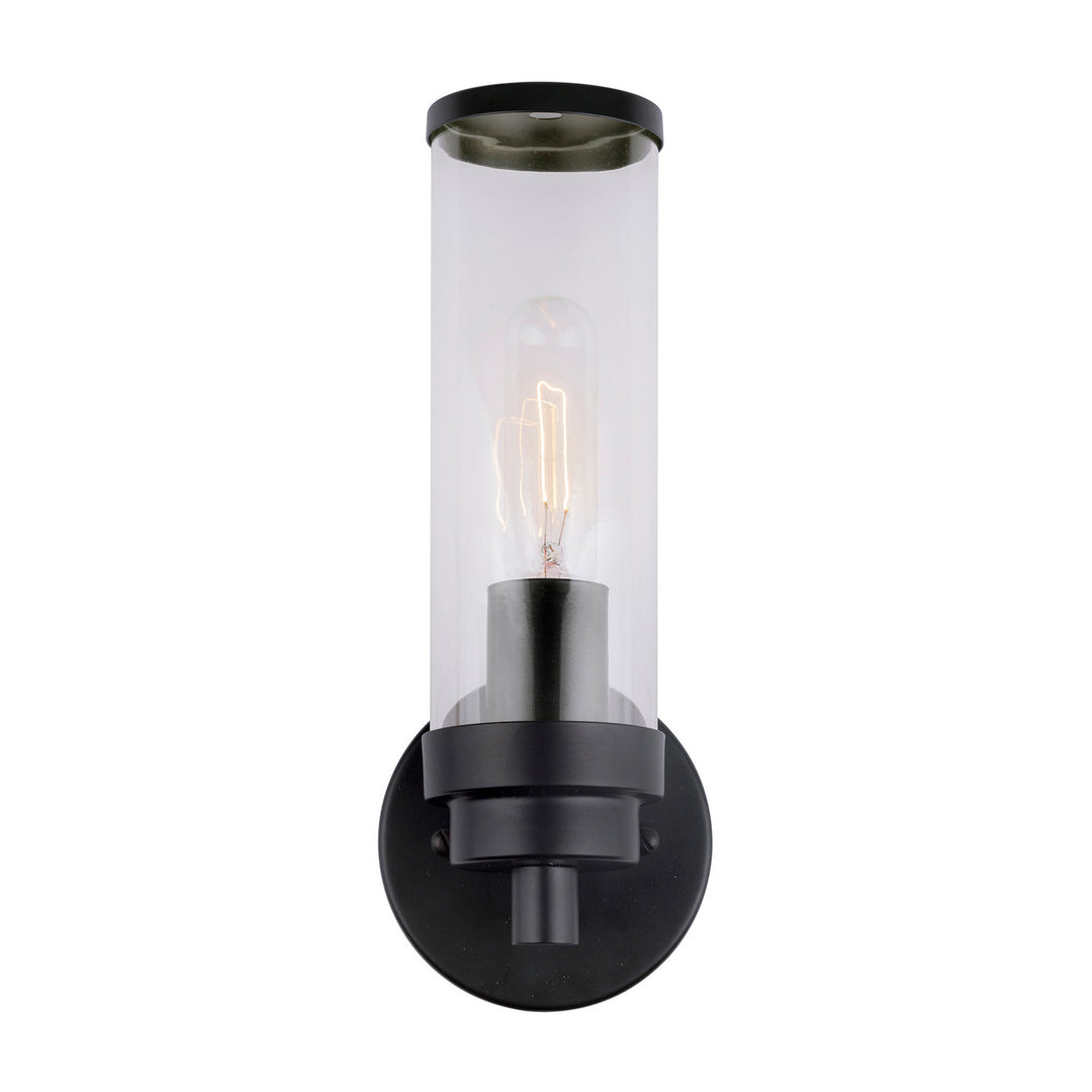 Forte Morgan 5064-01-04 Wall Light - Black