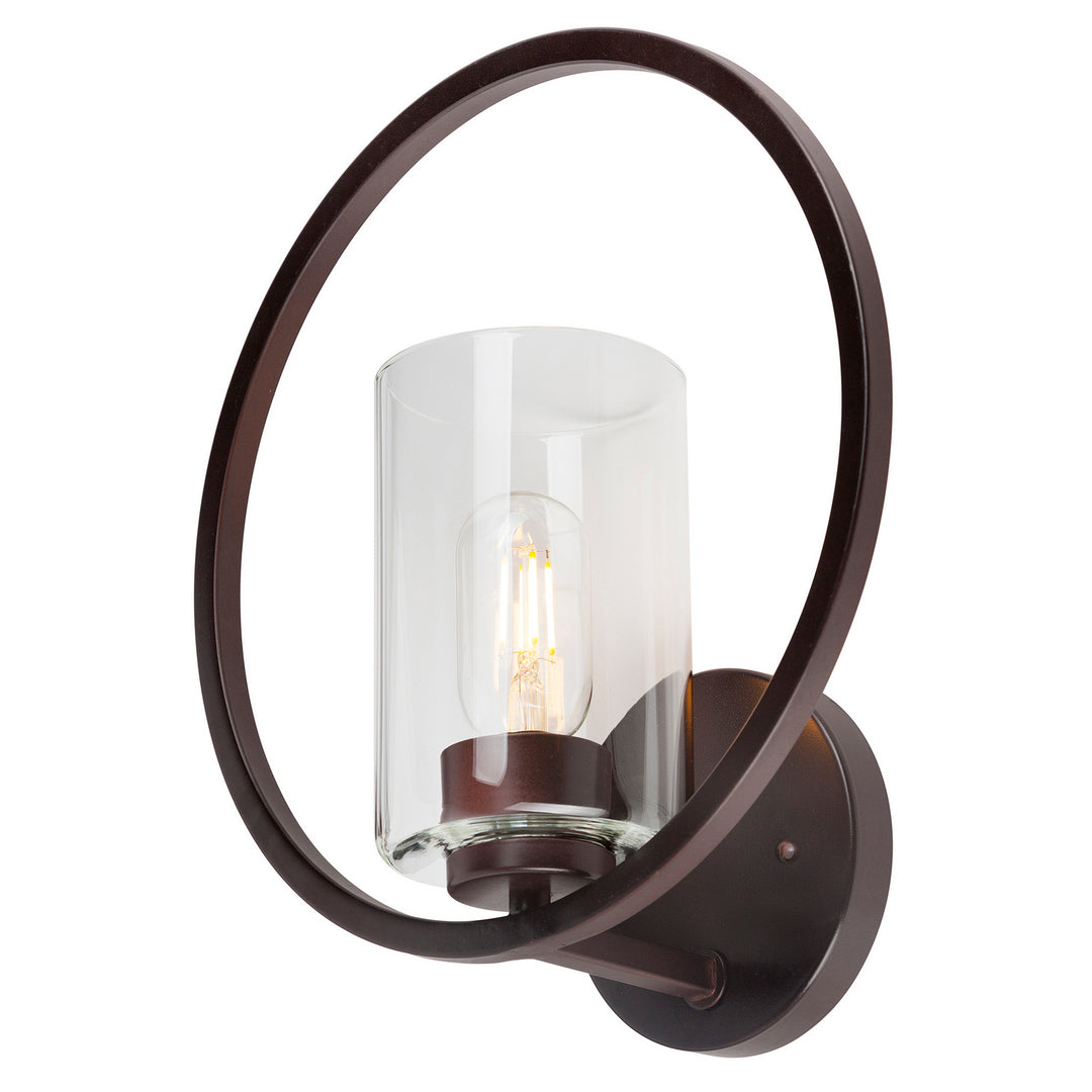 Forte Orbit 2720-01-32 Wall Light - Antique Bronze