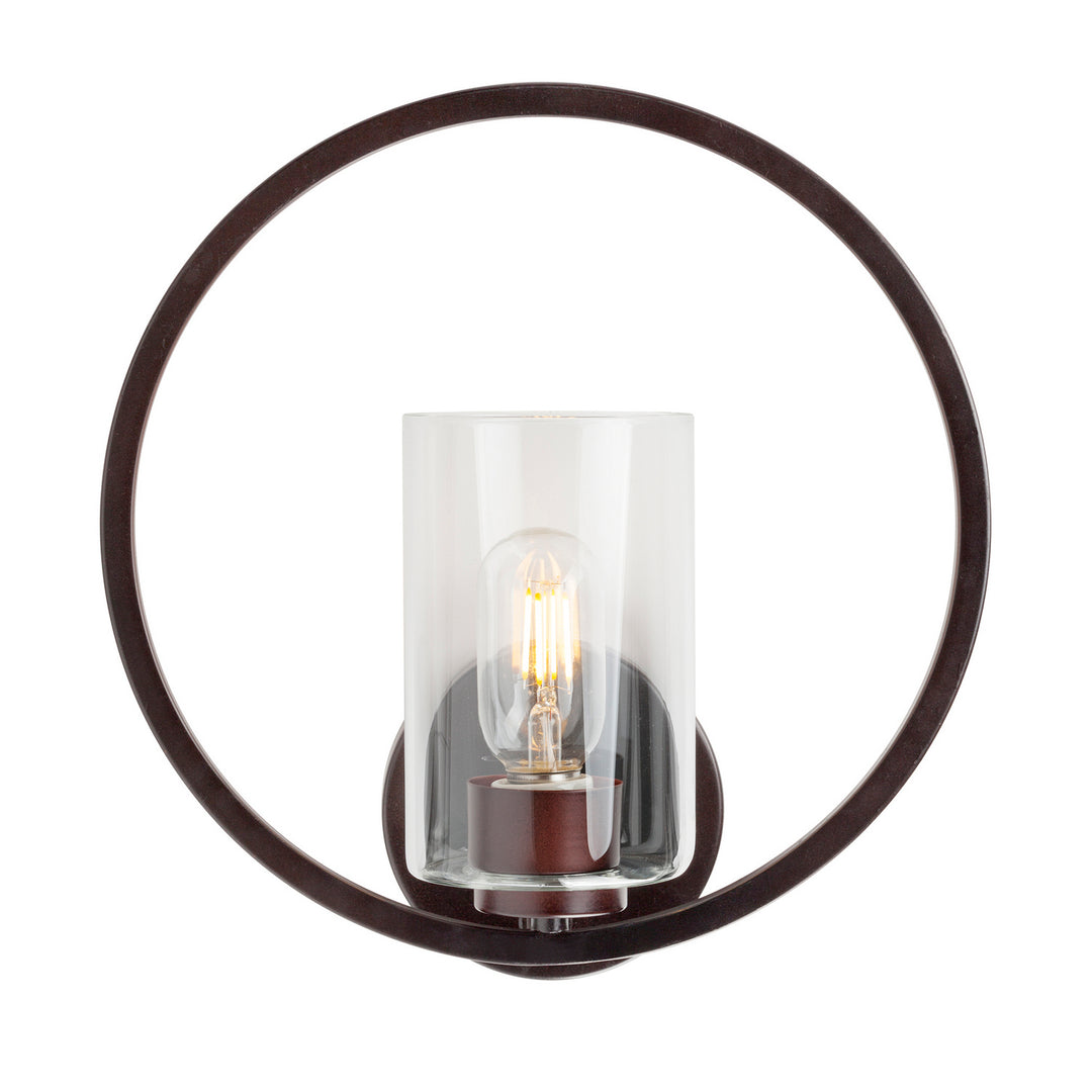 Forte Orbit 2720-01-32 Wall Light - Antique Bronze