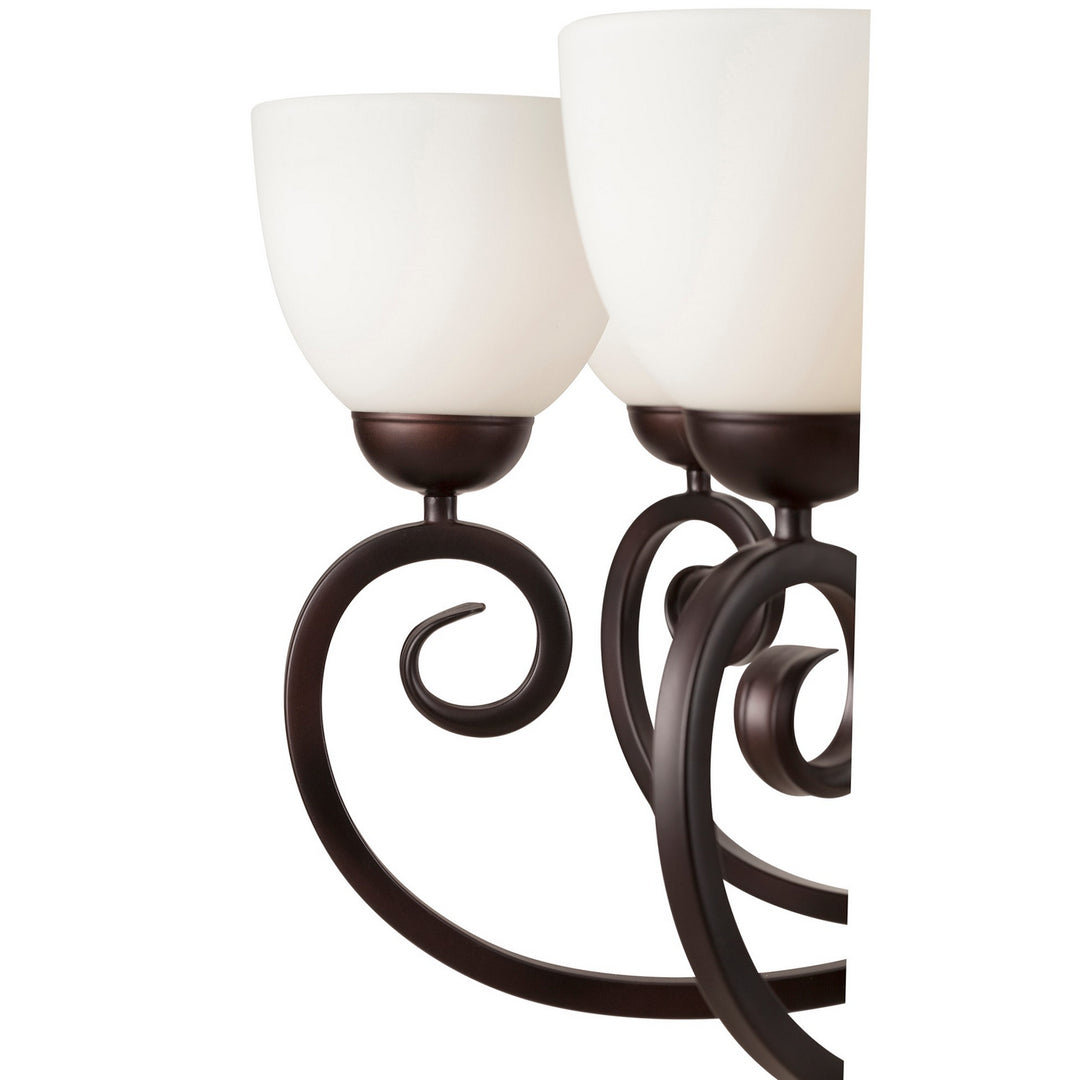 Forte Sutter 2250-12-32 Chandelier Light - Antique Bronze